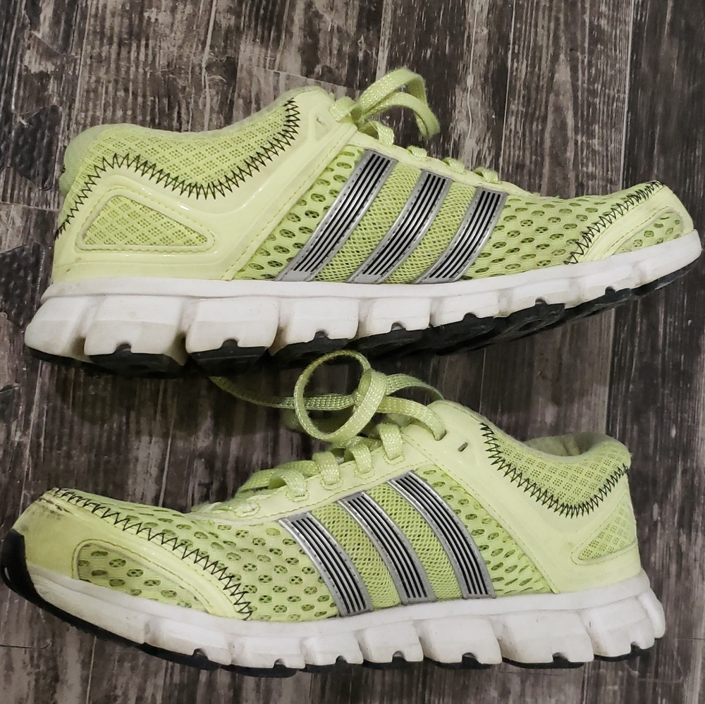 ⭐ Neon Yellow Adidas ClimaCool Sneakers